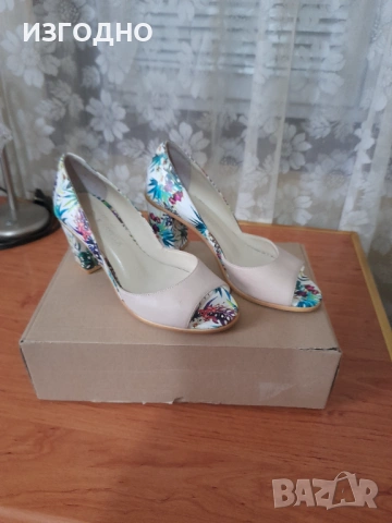 8€ ХУБАВИ ДАМСКИ ОБУВКИ РАЗМЕР 39, снимка 4 - Дамски обувки на ток - 54052625