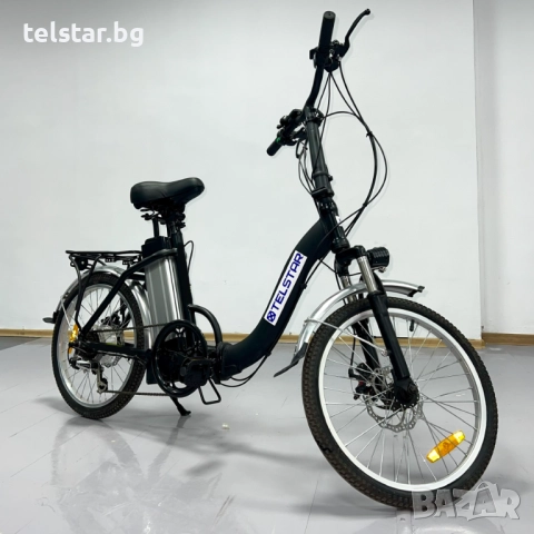 Сгъваем градски електрически велосипед E- BIKE PONY TELSTAR-010 2025, снимка 11 - Мотоциклети и мототехника - 52429653