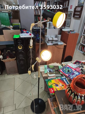 Автентична ретро лампа Луч, с етикет , снимка 9 - Антикварни и старинни предмети - 53982482