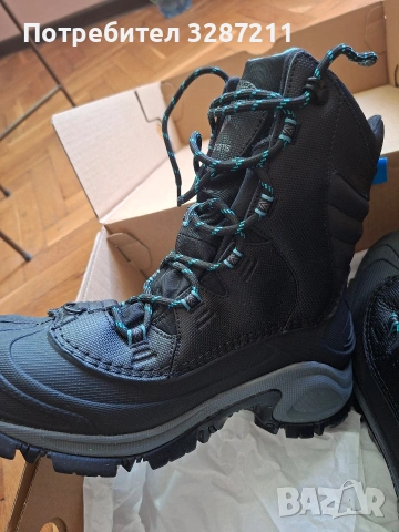 Дамски зимни обувки Columbia Bugaboot III - black/pacific rim, снимка 3 - Други спортове - 54299340