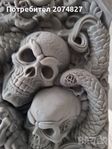 Eternal Entwined – 3D релефна скулптура, снимка 4 - Декорация за дома - 53451724