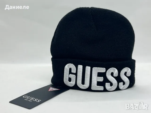 Guess шапка за новородено , снимка 1 - Шапки - 48589236