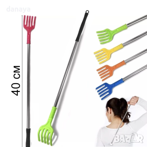 3370 Чесалка за гръб масажор Ръчичка, 40 см