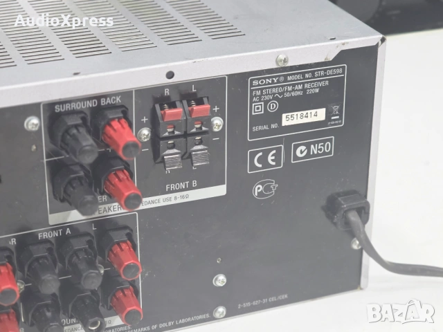 🔥 Sony STR-DE598 – бюджетен кино звяр с характер! 🎬🔊, снимка 8 - Ресийвъри, усилватели, смесителни пултове - 53654325