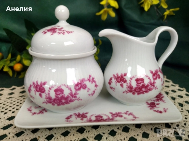 Seltmann Bavaria розова красота , снимка 11 - Чаши - 52970955