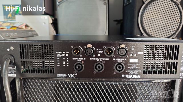 професионално крайно стъпало MC2 AUDIO E15, снимка 6 - Ресийвъри, усилватели, смесителни пултове - 46755369