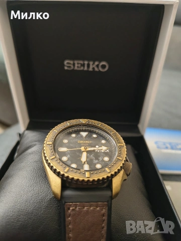 Seiko 5 автоматичен мъжки часовник , снимка 8 - Мъжки - 53499041