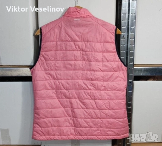 GAASTRA Yachting Vest Дамска Жилетка Розова 2XL Пухена, снимка 2 - Якета - 52337118