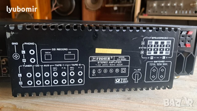 Fisher  klas A, снимка 7 - Ресийвъри, усилватели, смесителни пултове - 50463152