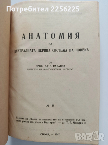 Анатомия 1947г