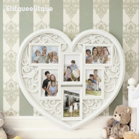 Рамка за снимки сърце - любимите снимки на едно място, снимка 7 - Други стоки за дома - 52251055