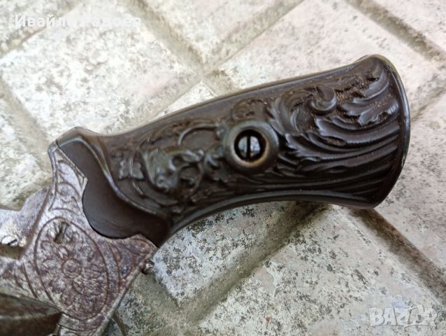 Рама от револвер "Лефуше" кал.7мм, снимка 7 - Антикварни и старинни предмети - 46419408