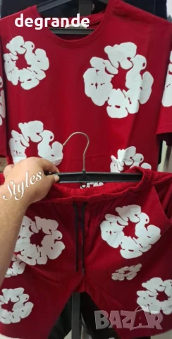 Мъжки комплект със силиконови мотиви, снимка 2 - Спортни дрехи, екипи - 51322526