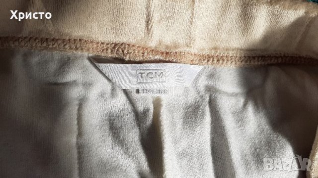 пижама мъжка горнище и долнище от плътен плат имитиращ плюш, марка ТСМ, цвят бежаво, снимка 11 - Други - 46231241
