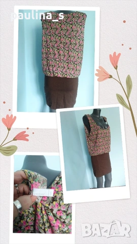 Три различни броя / Маркова рокля "Yessica" Ленена черна рокля тип туника / сукман , снимка 15 - Сукмани - 33344482