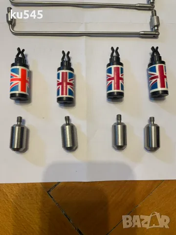 Solar Tackle Fluoro Union Jack indicators - обтегачи/индикатори Солар, снимка 7 - Такъми - 50131048