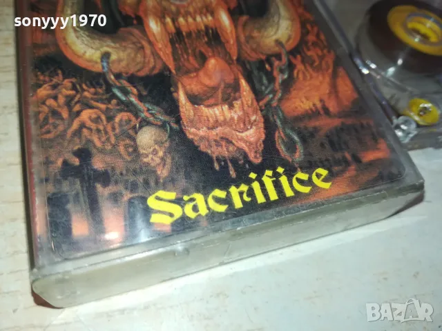 MOTORHEAD SACRIFICE-AUDIO TAPE 3012241442, снимка 3 - Аудио касети - 48498214