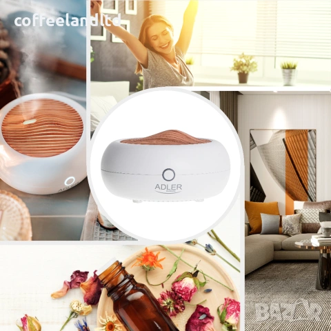  Ултразвуков арома дифузер 3 в 1 - AD7969, снимка 4 - Овлажнители и пречистватели за въздух - 53563471