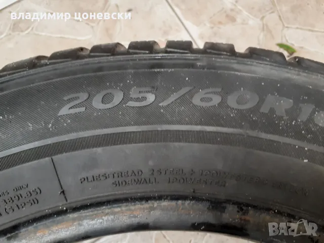 Зимна гума 205/60 R16 92H,много запазена с хубав протектор,с една лепенка,подходяща за резервна, снимка 7 - Гуми и джанти - 47823938