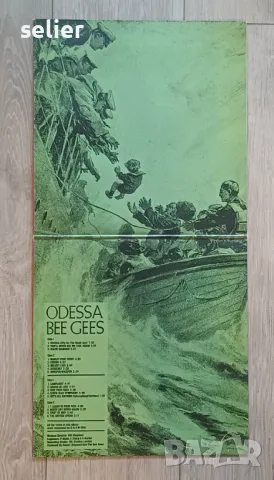 Bee Gees ‎– The Original Odessa Двойна плоча -GATEFOLD Немско издание 1969г С този червен лейбъл е н, снимка 3 - Грамофонни плочи - 48005707