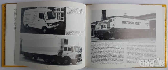 Книга с историята на Mercedes-Benz Daimler Trucks товарни камиони автомобили ремаркета , снимка 6 - Други - 52044038