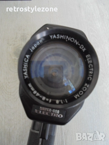 № 8571 Японска ретро камера YASHICA Super 600 Electro – Super 8  , снимка 2 - Други ценни предмети - 54271954