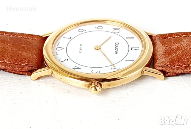 Винтидж кварцов часовник Bulova , снимка 8 - Мъжки - 53210212