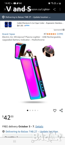 Електрическа дъгова плазмена запалка, устойчива на вятър - USB презареждаща се, подобрен индикатор , снимка 2 - Други стоки за дома - 51847063