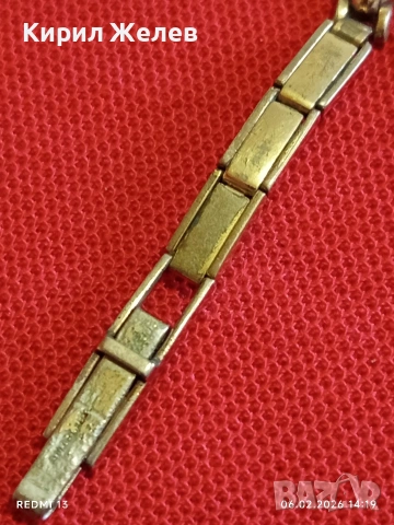 Дамски механичен часовник Мars позлатен с верижка за КОЛЕКЦИОНЕРИ 52864, снимка 7 - Антикварни и старинни предмети - 53381624