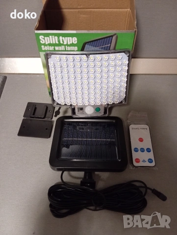 Соларна лампа НОВ модел - 3бр, снимка 3 - Соларни лампи - 54035647