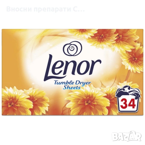 Lenor Summer Breeze Кърпички за сушилня 34 бр.