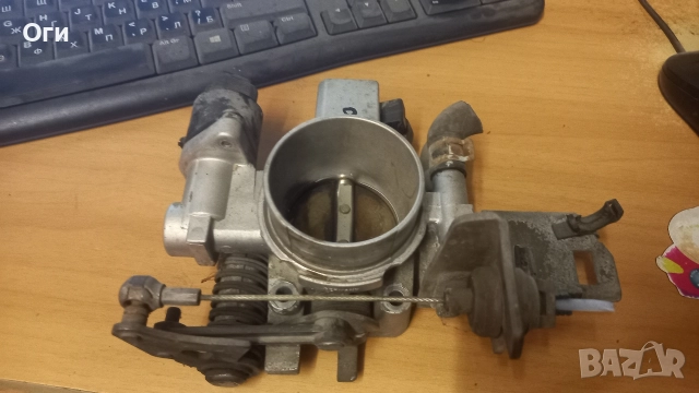 Дроселова клапа за Опел Астра G и Зафира А 1.6 16V, снимка 2 - Части - 52681623