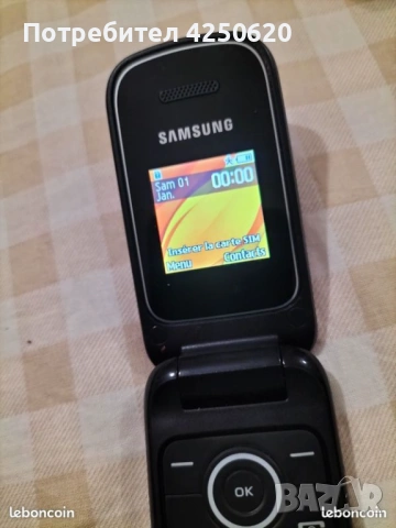 Телефон Samsung GT-E1190 перфектен с зарядно бг меню, снимка 5 - Samsung - 53874846