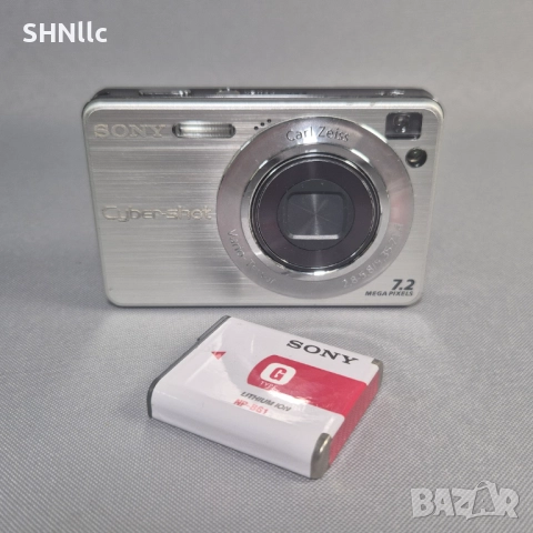 Цифров фотоапарат Sony Cyber Shot DSC-W120, снимка 8 - Фотоапарати - 49914617