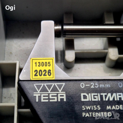 Микрометър TESA , снимка 8 - Шублери - 53376260