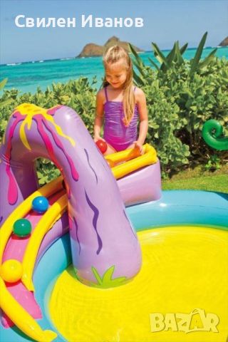 Надуваем детски басейн I n t e x  направете лятото на вашите деца незабравимо!, снимка 2 - Басейни и аксесоари - 45305480
