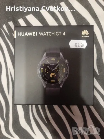 Чисто нов Смарт часовник Huawei WATCH GT 4, снимка 1 - Смарт гривни - 47163752