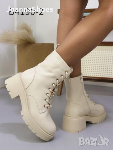 Дамски боти код 4109-2, снимка 5 - Дамски боти - 51918239