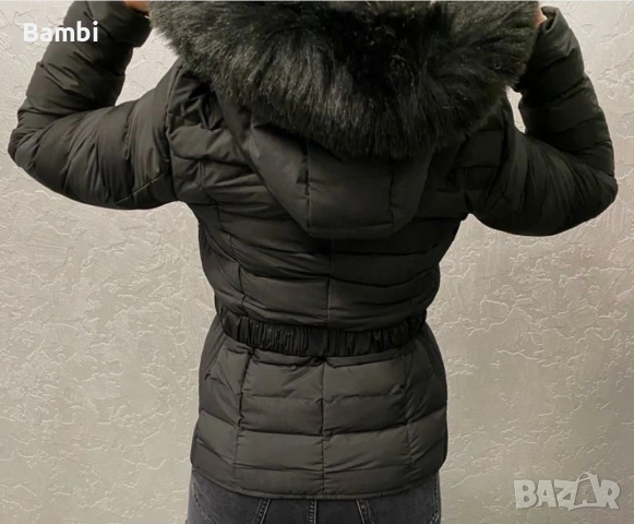 Дамско зимно черно яке S.oliver B.Lab, снимка 2 - Якета - 53069612