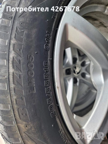 Джанти с Гуми - 16* - 4бр., снимка 2 - Гуми и джанти - 54000041