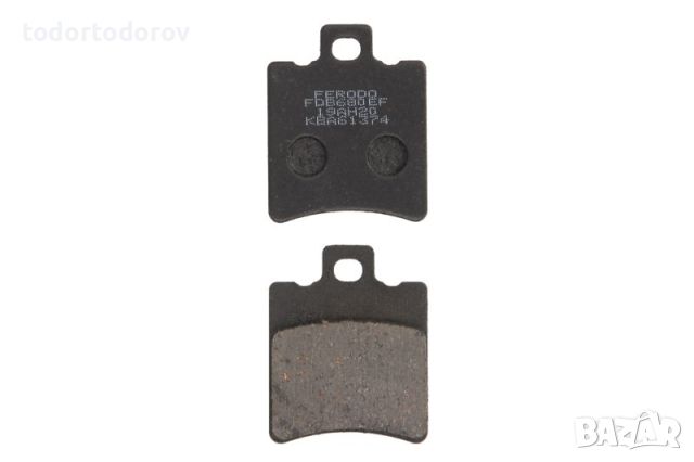 Комплект дискови накладки FERODO FDB680EF Позиция на монтаж-Отзад