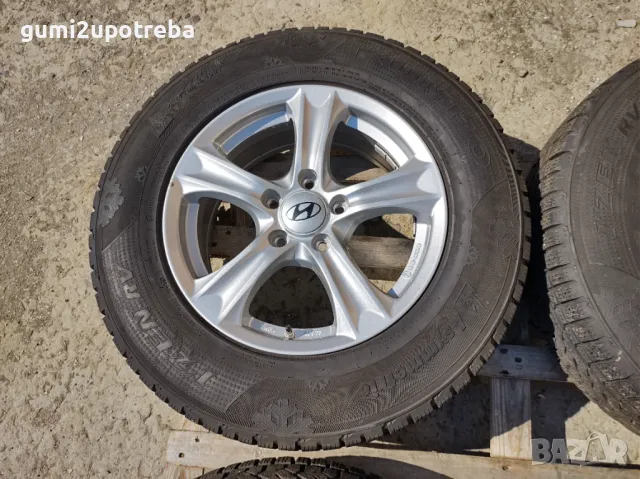 16 джанти 5х114,3 Hyundai IX35 Tucson 6,5J et45 Kumho 215/70/16, снимка 4 - Гуми и джанти - 47020914