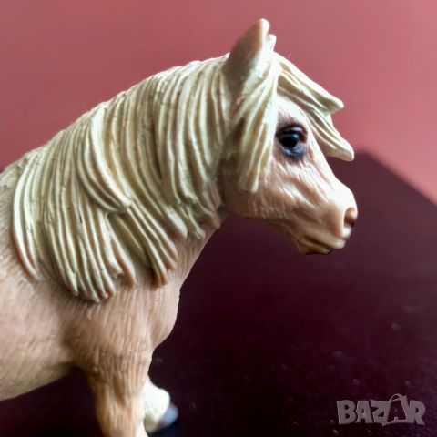 Колекционерска фигурка Schleich Miniature Shetland Pony Germany 1995 13232, снимка 10 - Колекции - 46416763
