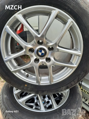 ляти джанти с гуми 5×120,17цола , снимка 2 - Гуми и джанти - 54126293