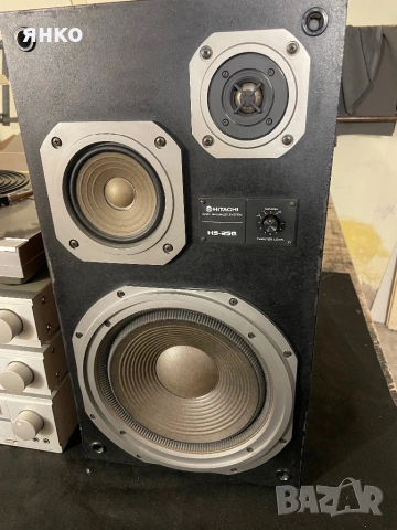 Hitachi грамофон усилвател дек тонколони, снимка 2 - Аудиосистеми - 53750008
