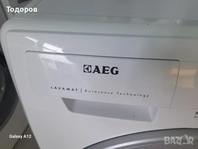 Пералня AEG Lavamat Auto sence Tehnology, 7кг, A++ , снимка 5 - Перални - 49363709