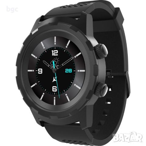 НОВ Часовник Smartwatch Allview Hybrid T, Black - 24 месеца гаранция 24 Месеца пълна гаранц, снимка 2 - Смарт часовници - 46455945