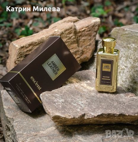Amber Leather EDP 100 ml Escent - арабски МЪЖКИ парфюм Вдъхновен от OMBRE LEATHER/Tom Ford, снимка 1 - Мъжки парфюми - 46080821