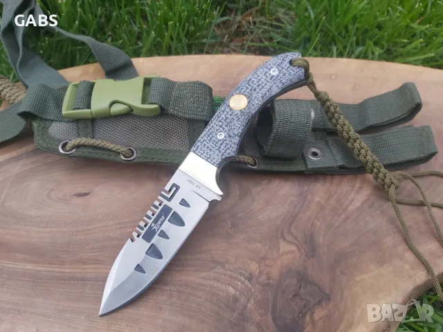 Тактически ловен нож Columbia,фултанг,кания CRKT за колан и бедро, снимка 4 - Ножове - 49660538