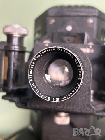 винтидж прожекционен апарат за диапозитиви или диафилми на марката Filmosto, снимка 2 - Антикварни и старинни предмети - 53971565